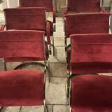 Milo Baughman (1923-2003), in the style of. Set of 6 chairs