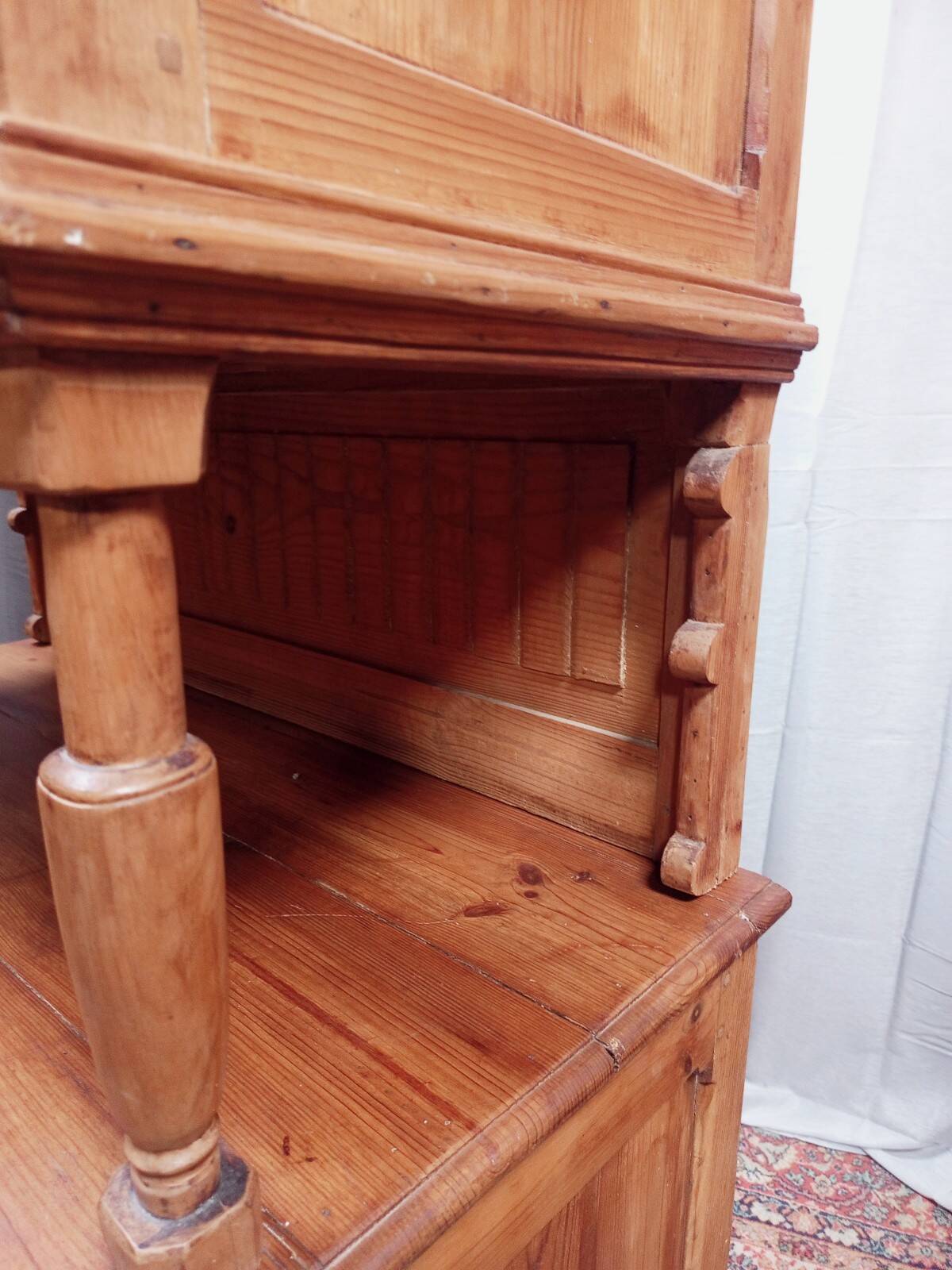 19th-century Savoyard pine buffet