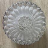 Ceiling lamp applied in molded glass 25cm