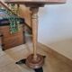 Vintage pedestal table or side table