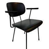 Vintage Gispen model 216 chair Wim Rietveld Design
