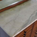 Antique dental practice in mahogany and marble Amsterdam around 1920