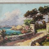 Oil painting by Raoul About