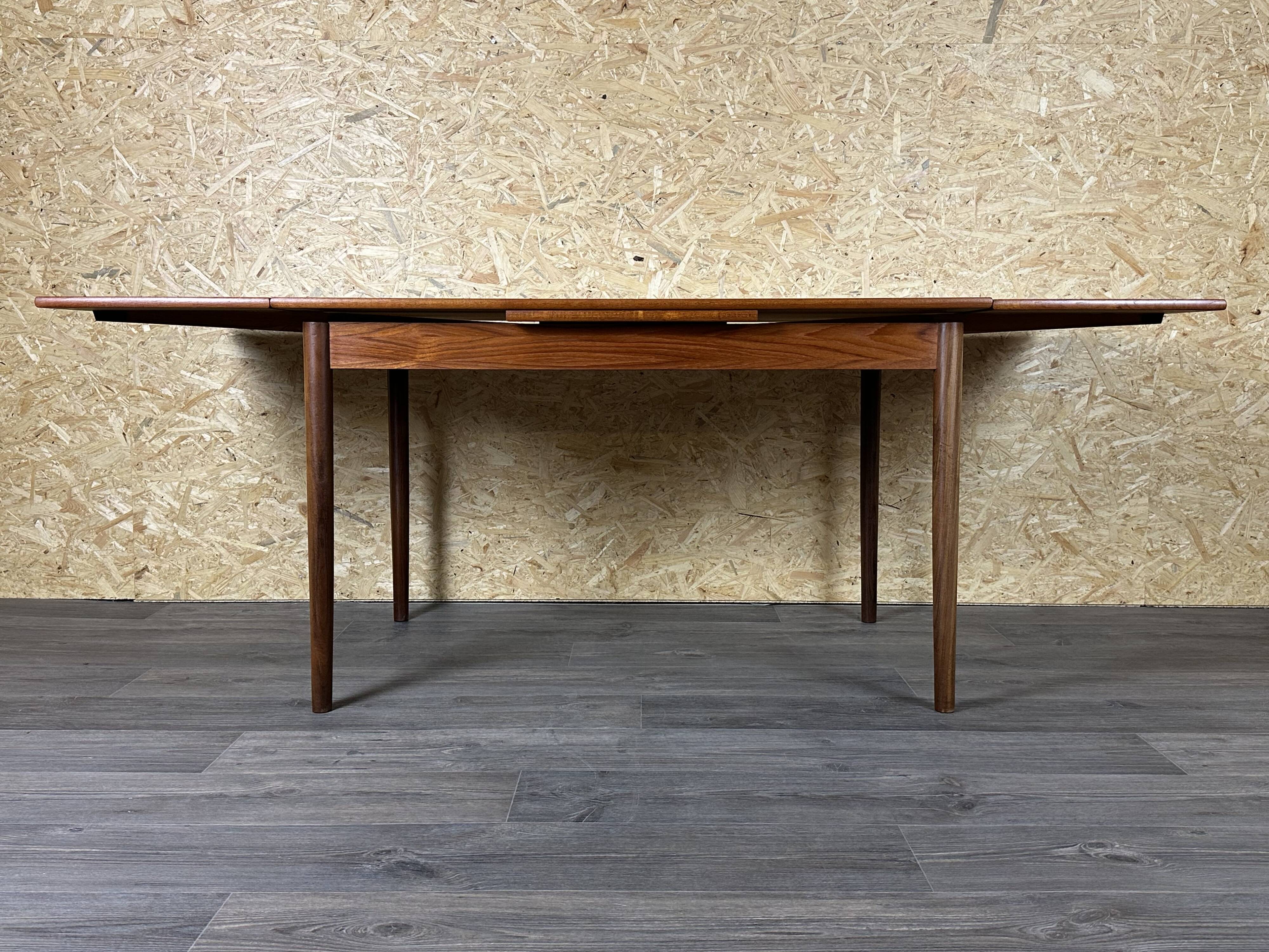 1960s/1970s Teak Dining Table Danish Modern Design Denmark