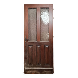 Art Deco period door in solid wood circa 1930-1940 (A)