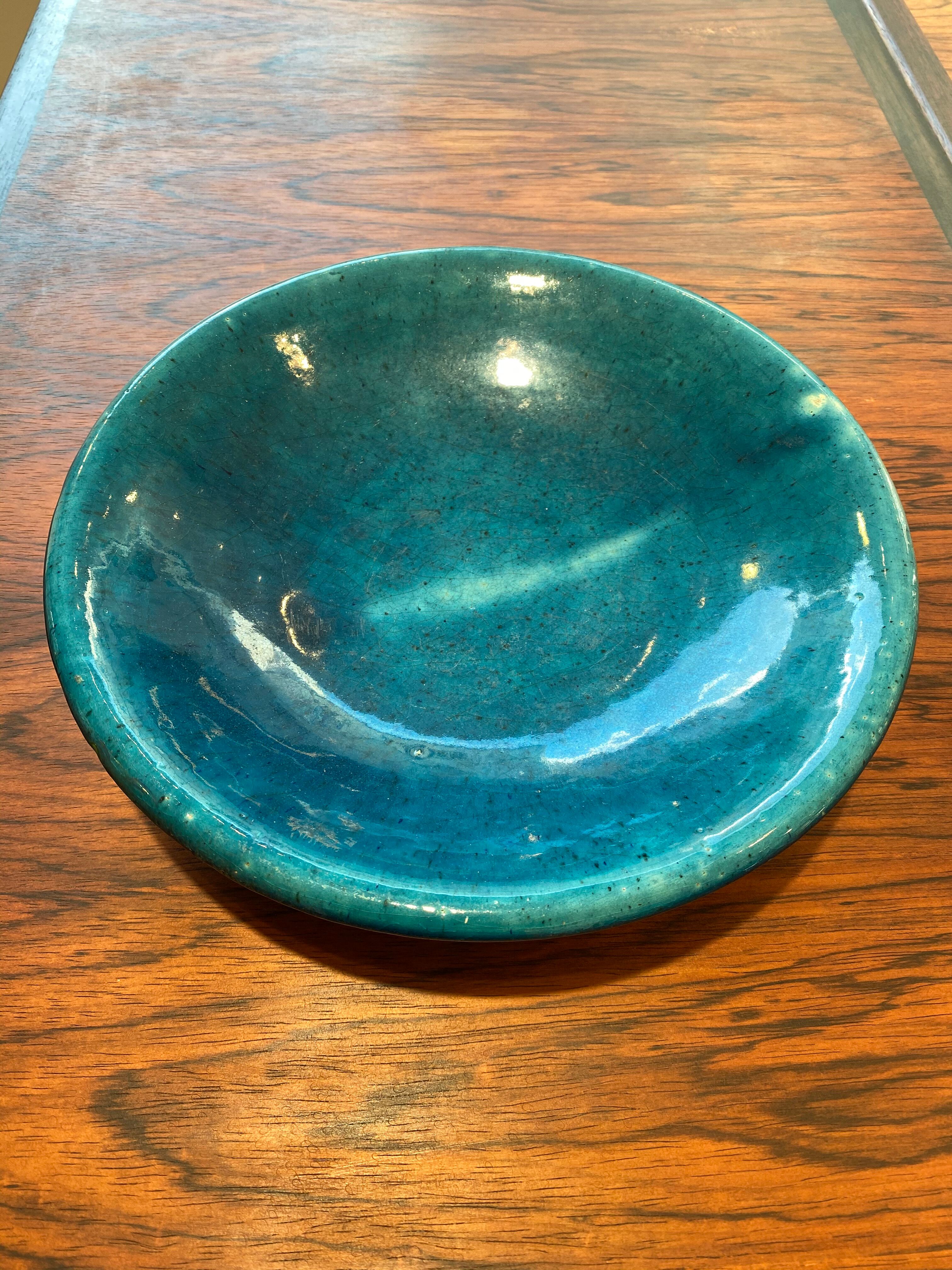 Ceramic dish by Edmond Lachénal