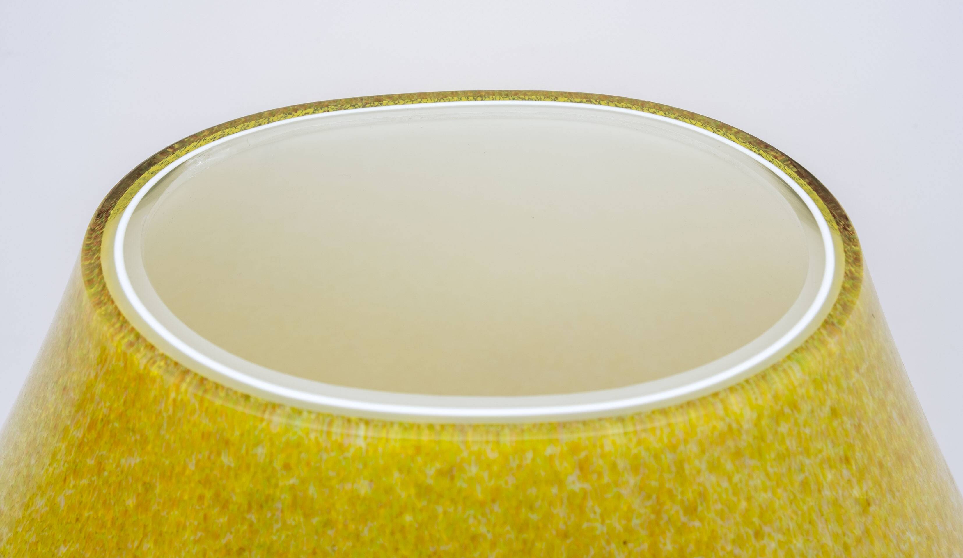 Modern Italian Murano glass table lamp "Pulegoso" by Carlo Nason
