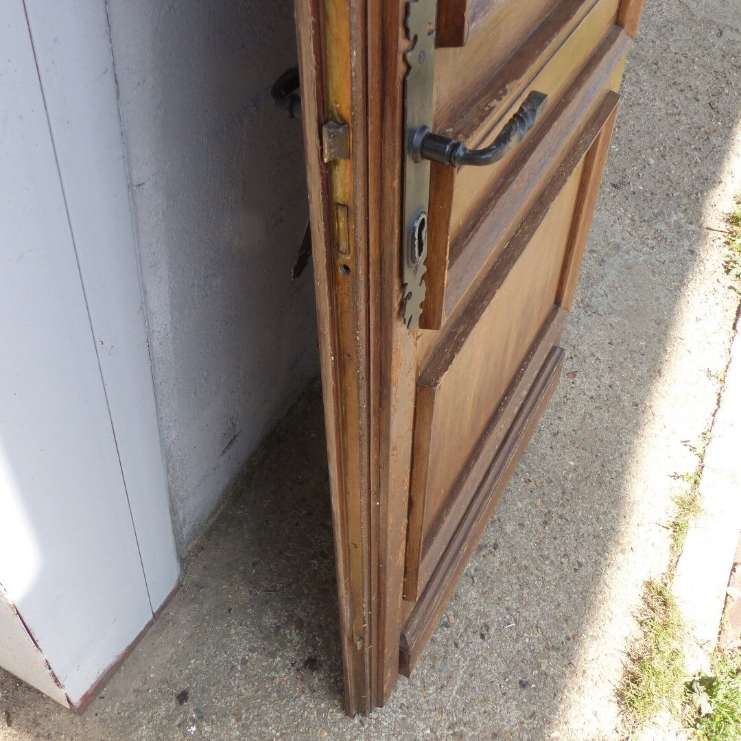 Oak door l 95 cm h 213 cm