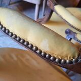 Pair of Louis XVI style armchairs