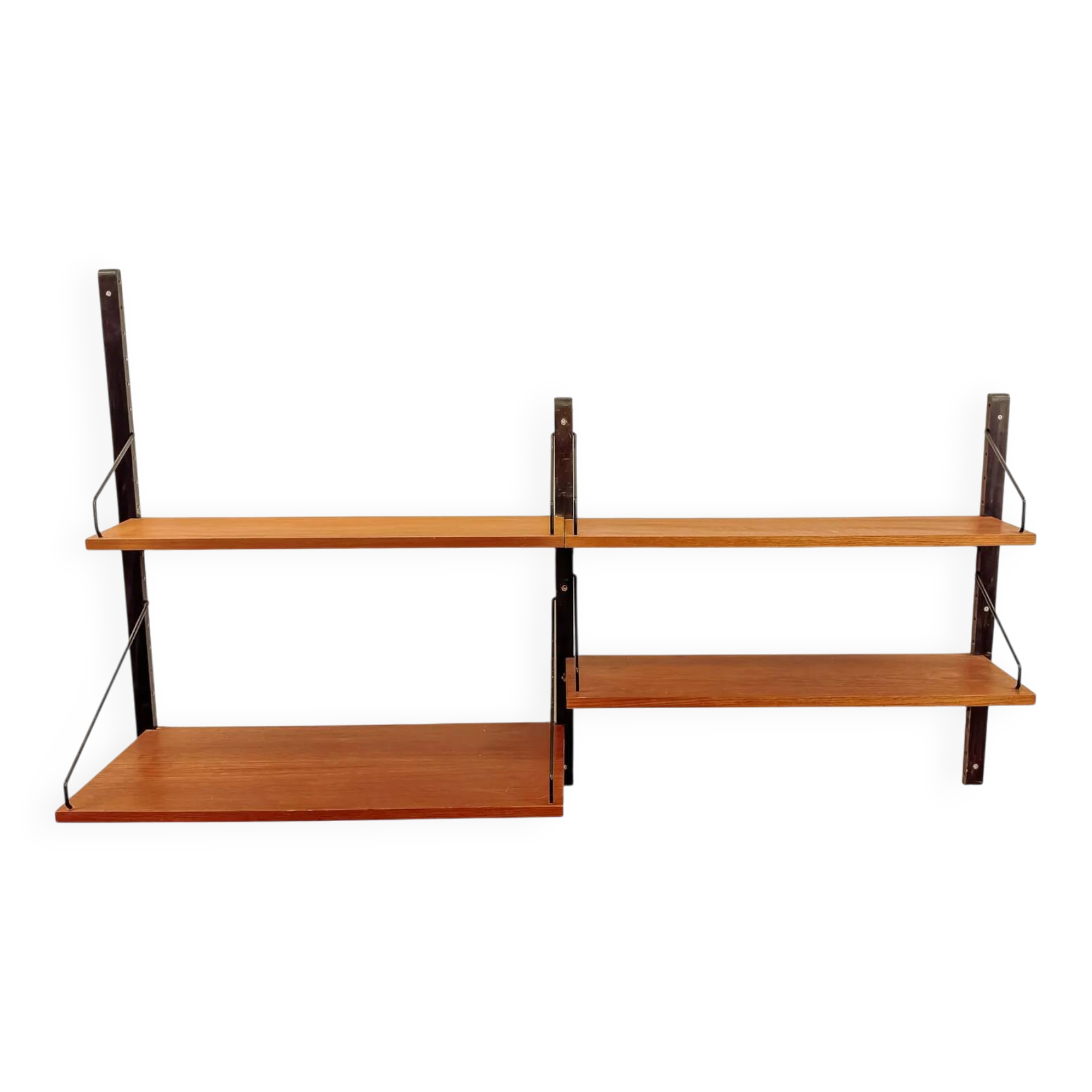 Meuble mural modulaire Royal System avec bureau de Poul Cadovius