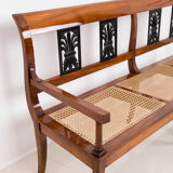 Biedermeier bench, 19th century, Austria