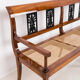 Biedermeier bench, 19th century, Austria
