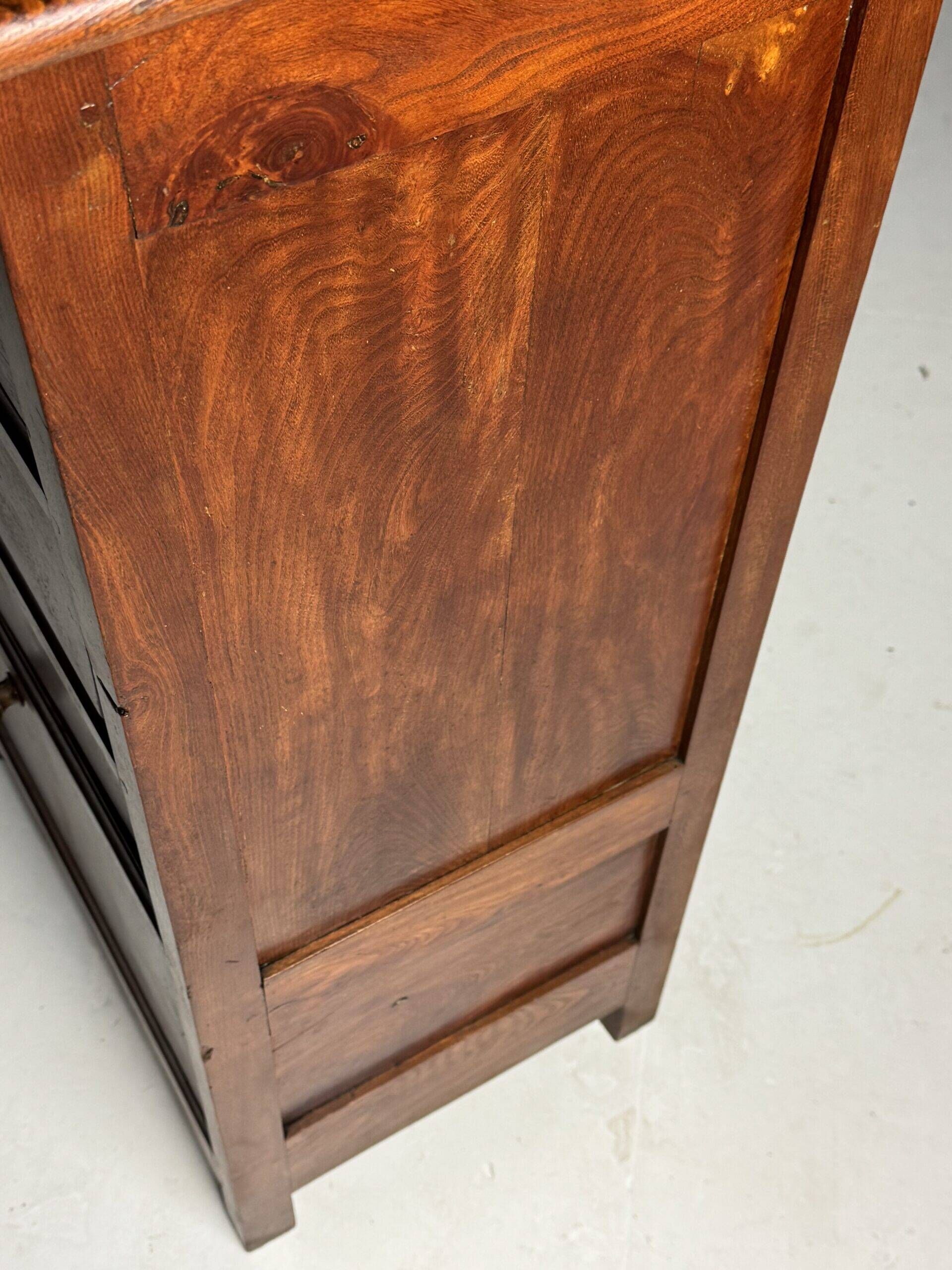 Country antique chest of drawers