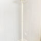 Vintage coat rack in white wood, 1970
