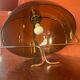 Vintage design suspension Space Age – smoked plexiglass & chrome – year