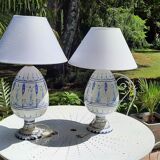 Paire de lampes de chevet
