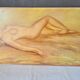 Tableau nue art deco