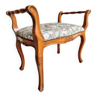 Tabouret de banquette antique