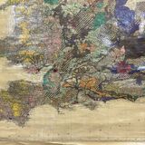 English map from the 1950s