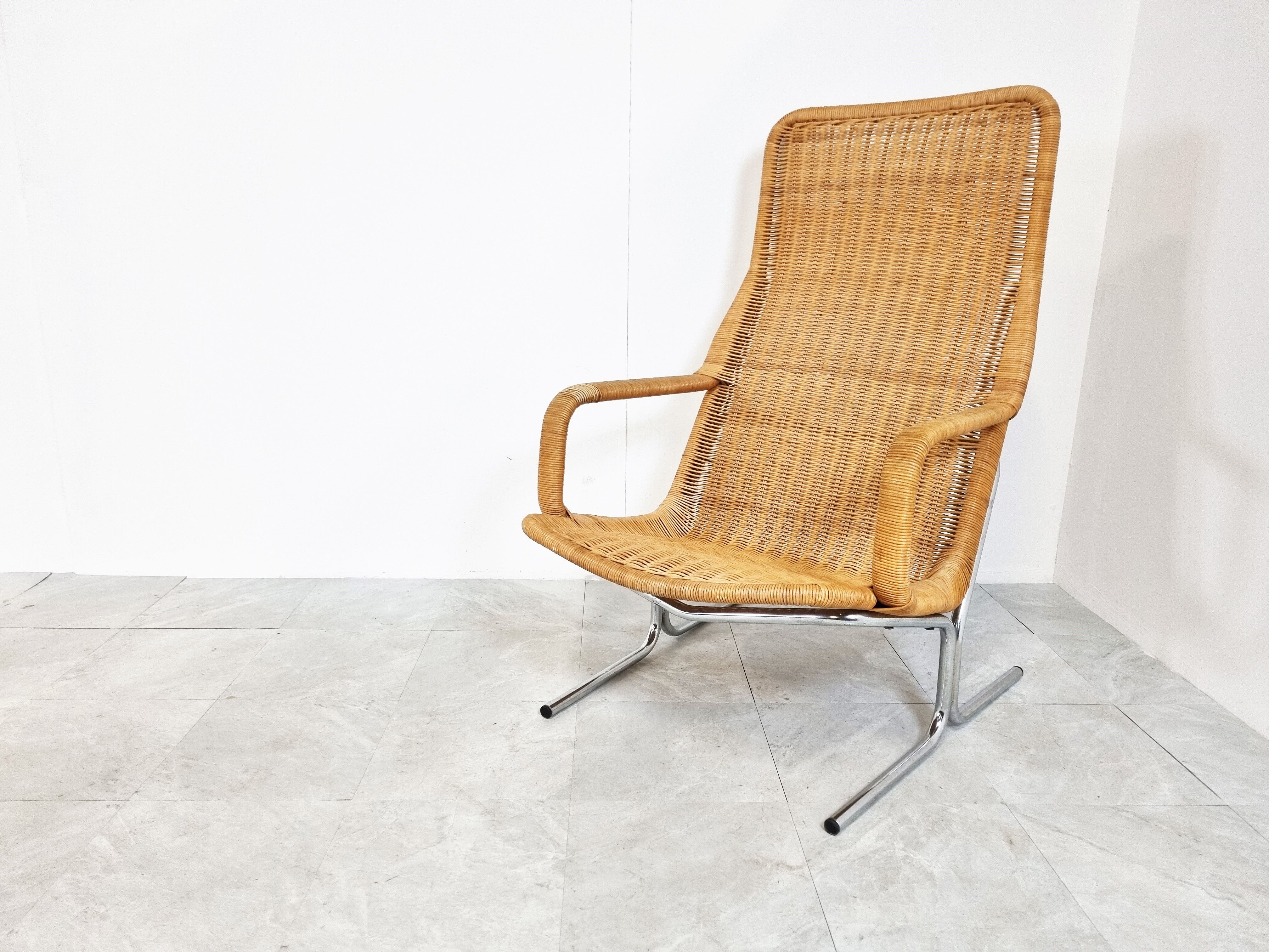 Armchair model 514 designed by Dirk Van Sliedrecht for Gebroeders Jonkers 1961, published by Rohé Noordwolde