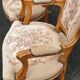 Paire de fauteuils cabriolet Louis xv