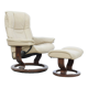 Armchair and ottoman