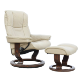 Armchair and ottoman