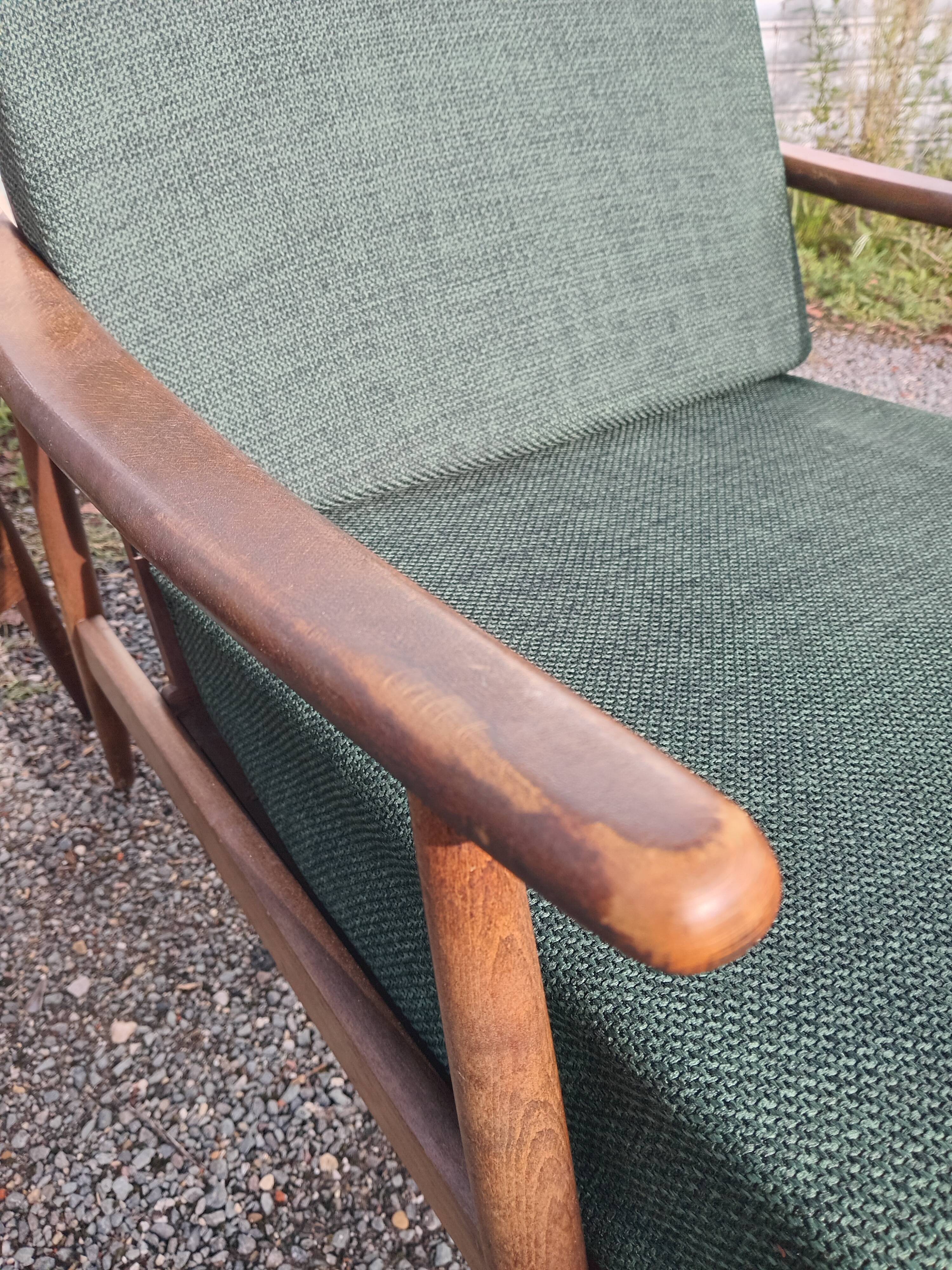 Paire de fauteuils boomerang, années 70