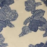 Chinese hollow plate inspired by the blue family of the Compagnie des Inde, mid-19th century