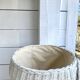 Panier zoomorphe en paille