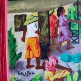 3 colorful paintings