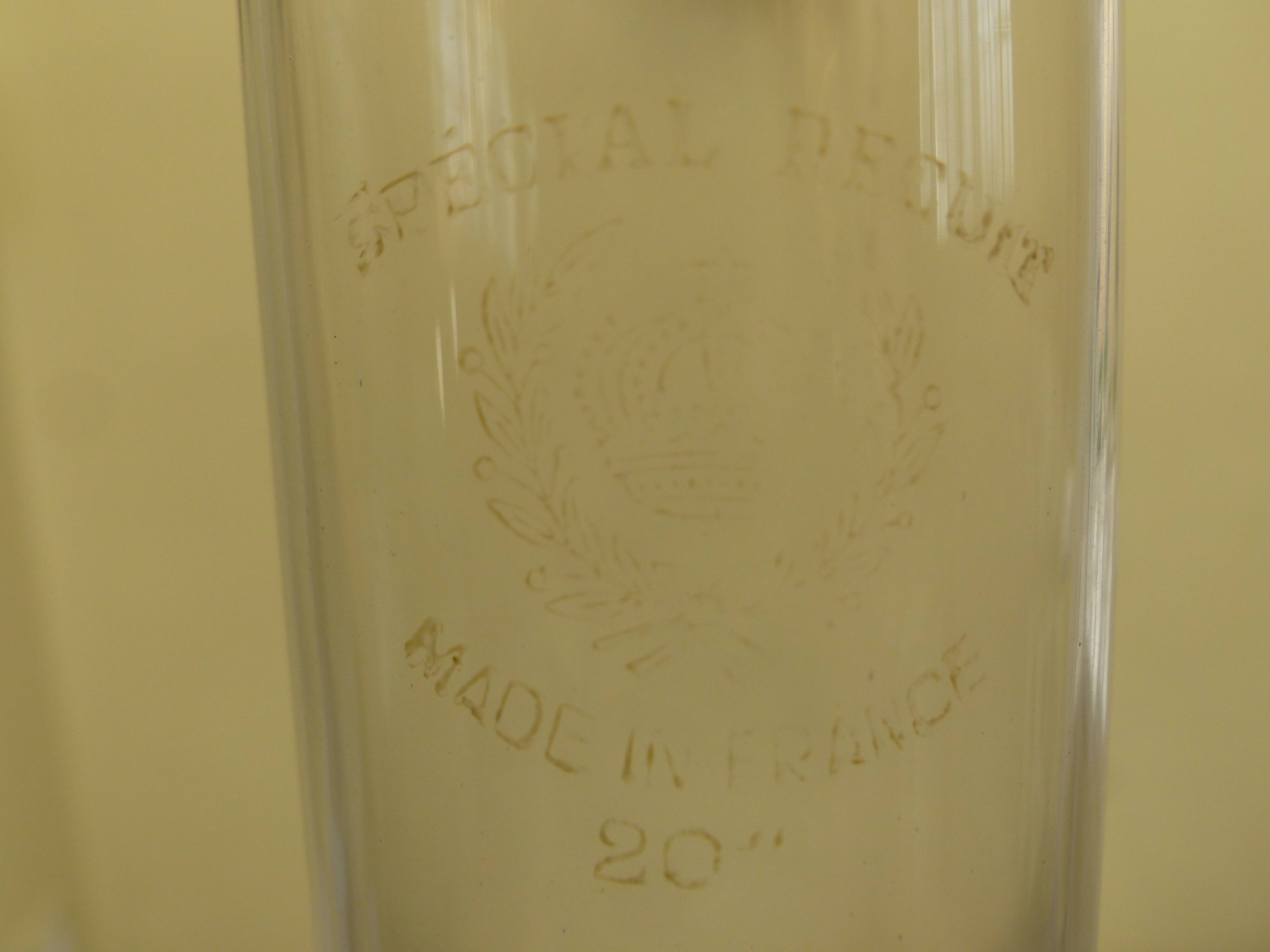 Old brass oil lamp 19°