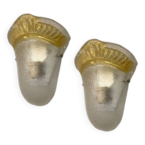 lot de 2 appliques en