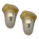 Lot de 2 appliques en verre de Murano