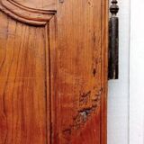 Pair of solid oak doors