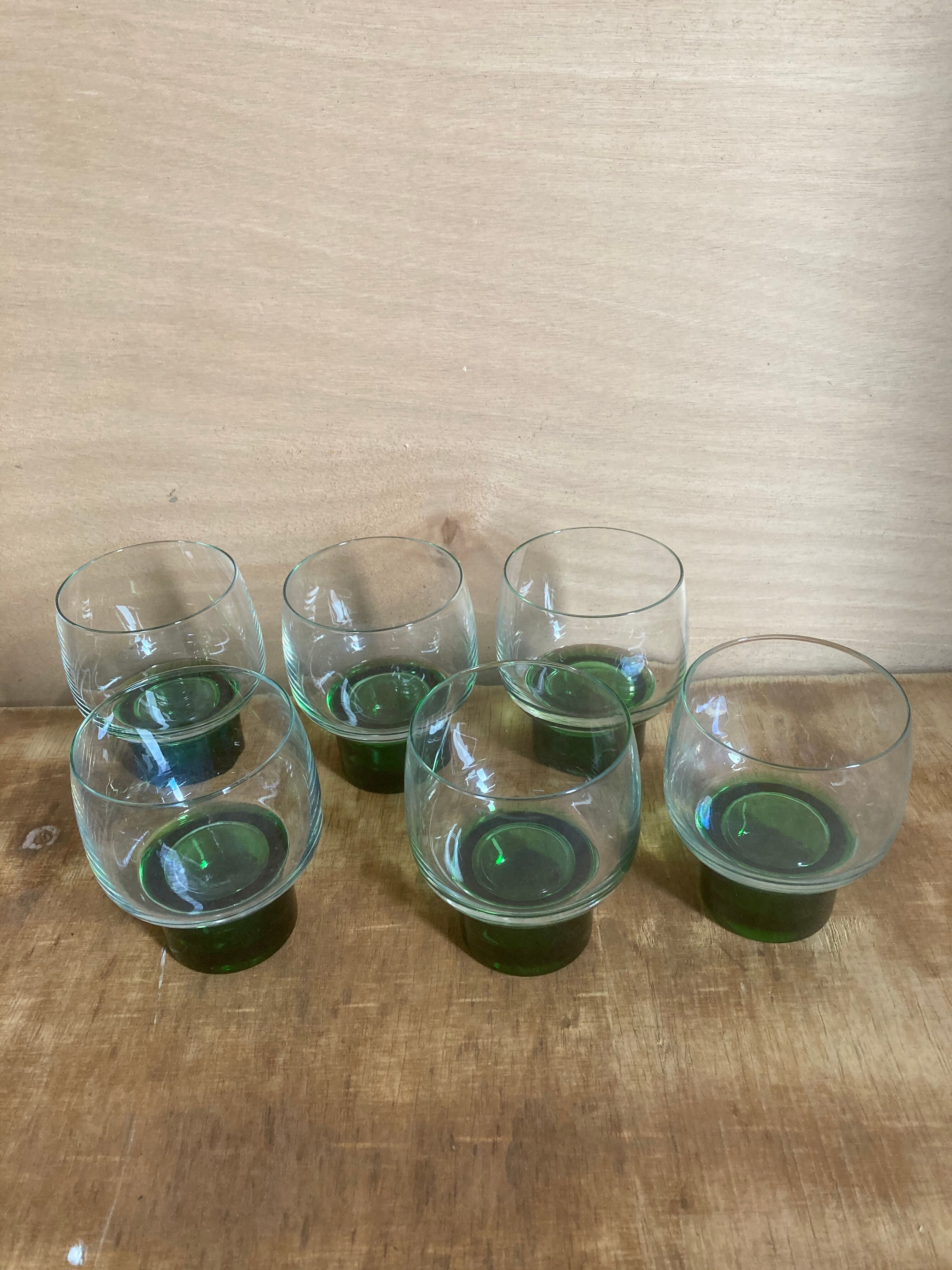 6 Luminarc water glasses