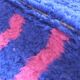 Tapis Moderne Bleu et rose - 238 x 133 cm