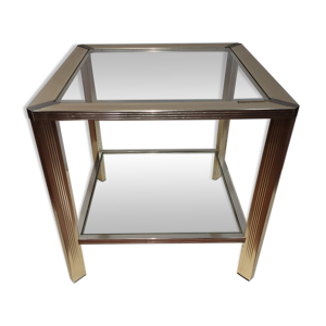 Table basse des années 70 signée