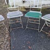 4 bistro chairs