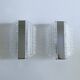Pair  Vintage glass sconces from Kaiser