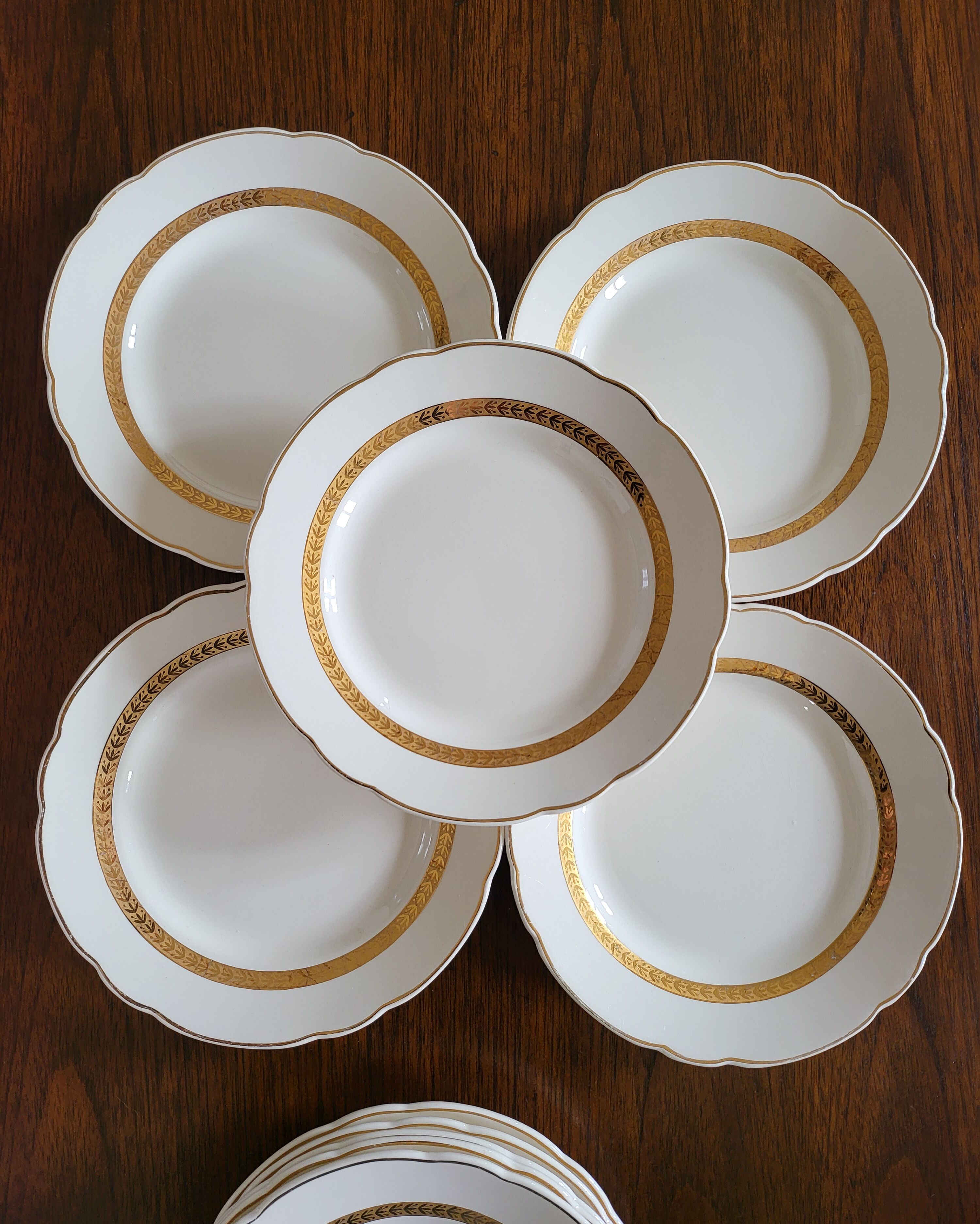 10 dessert plates Villeroy & Boch Model 7301