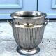 Silver Plated Champagne Bucket – Italian Empire Style Wine Cooler