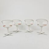 Space Age Dining Set by Konrad Schäfer for Interlübke, Set of 5
