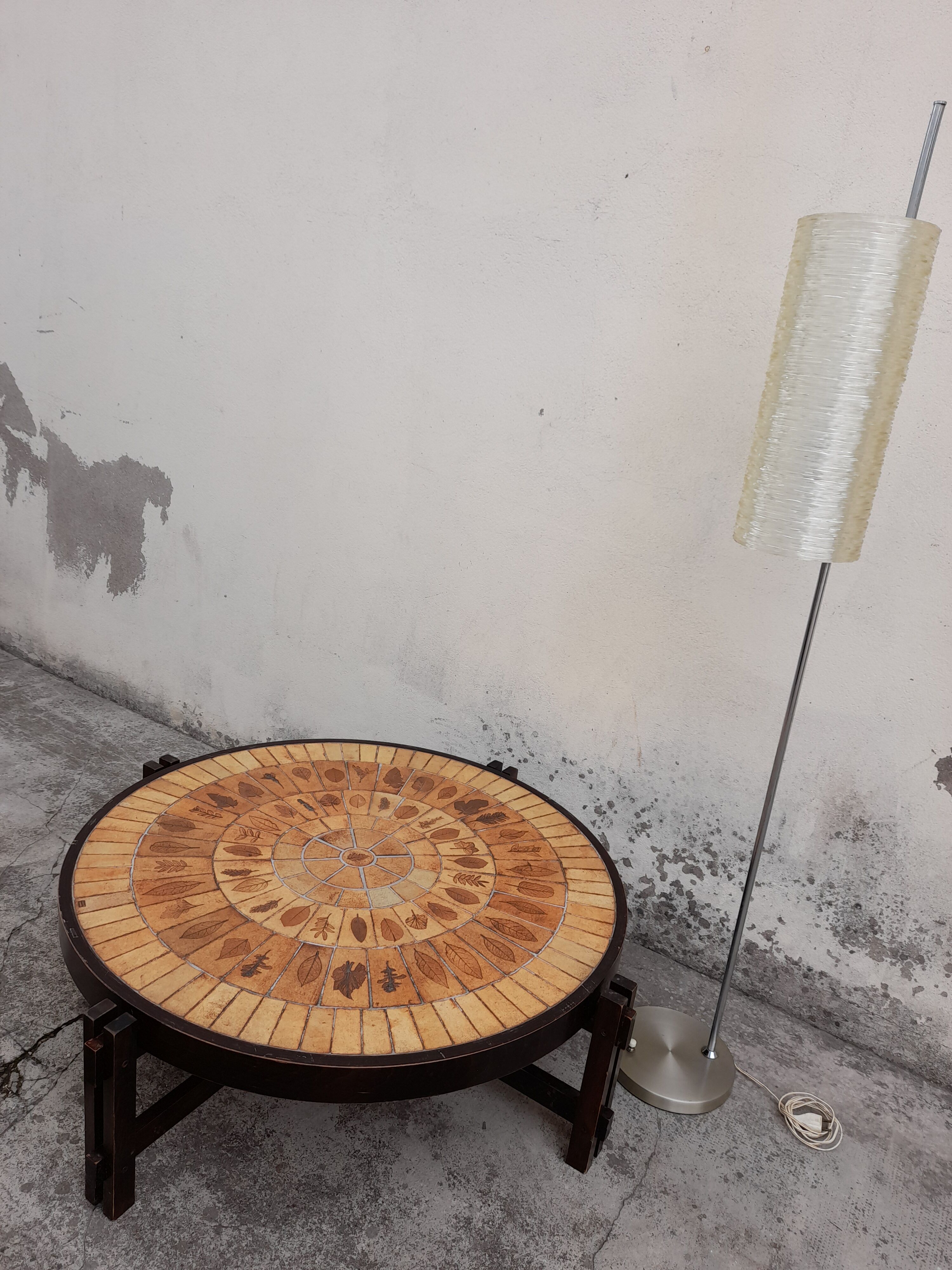 Coffee table by Roger Capron Vallauris model Herbier