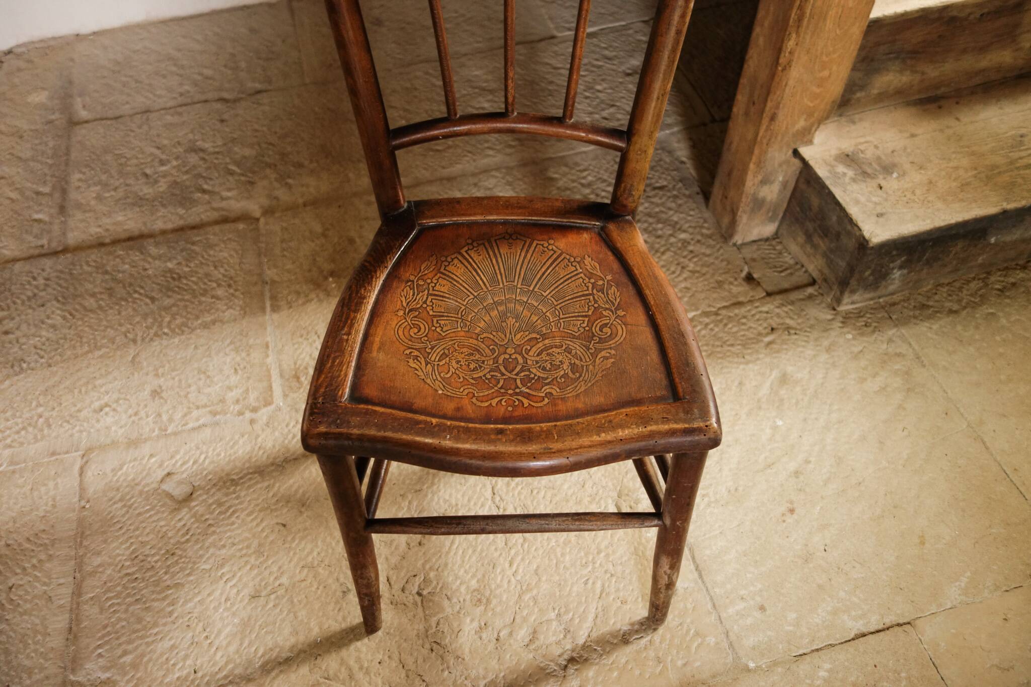 French bistro chair from the 1940s.