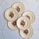 Assiettes plates Digoin Sarreguemines Modèle Lorraine