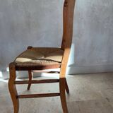 Set of antique dining room chairs