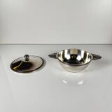 Silver-plated sugar bowl, Art Deco style – 20th century