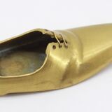Brass shoe ashtray