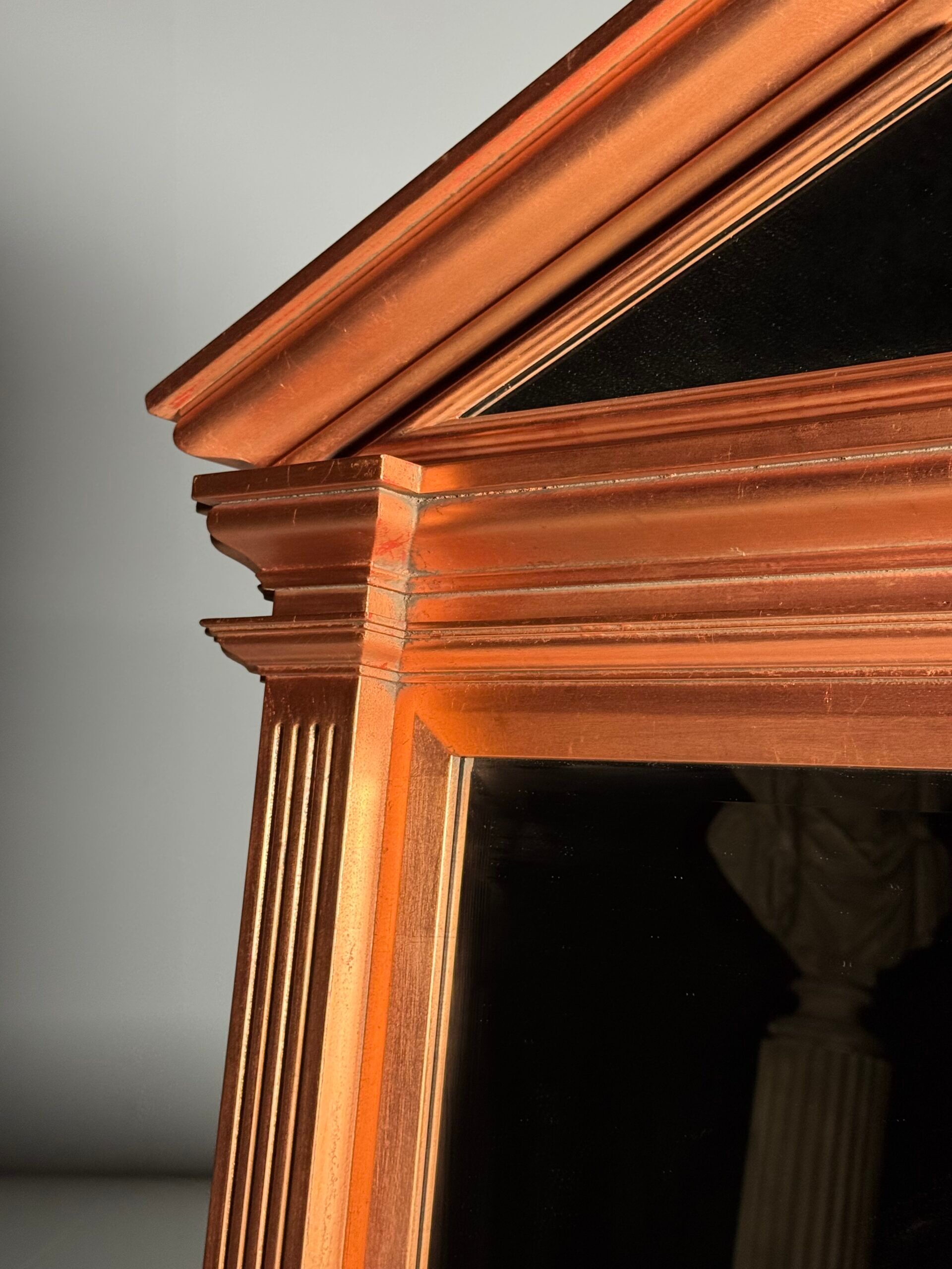 Neoclassical mirror copper colour